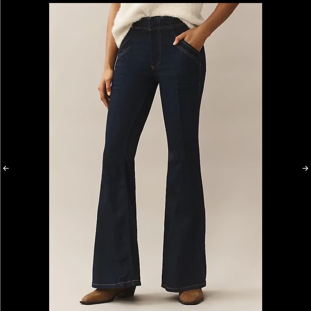 NWT Anthropologie Pilcro puddle mid rise flare jeans❤️❤️❤️❤️